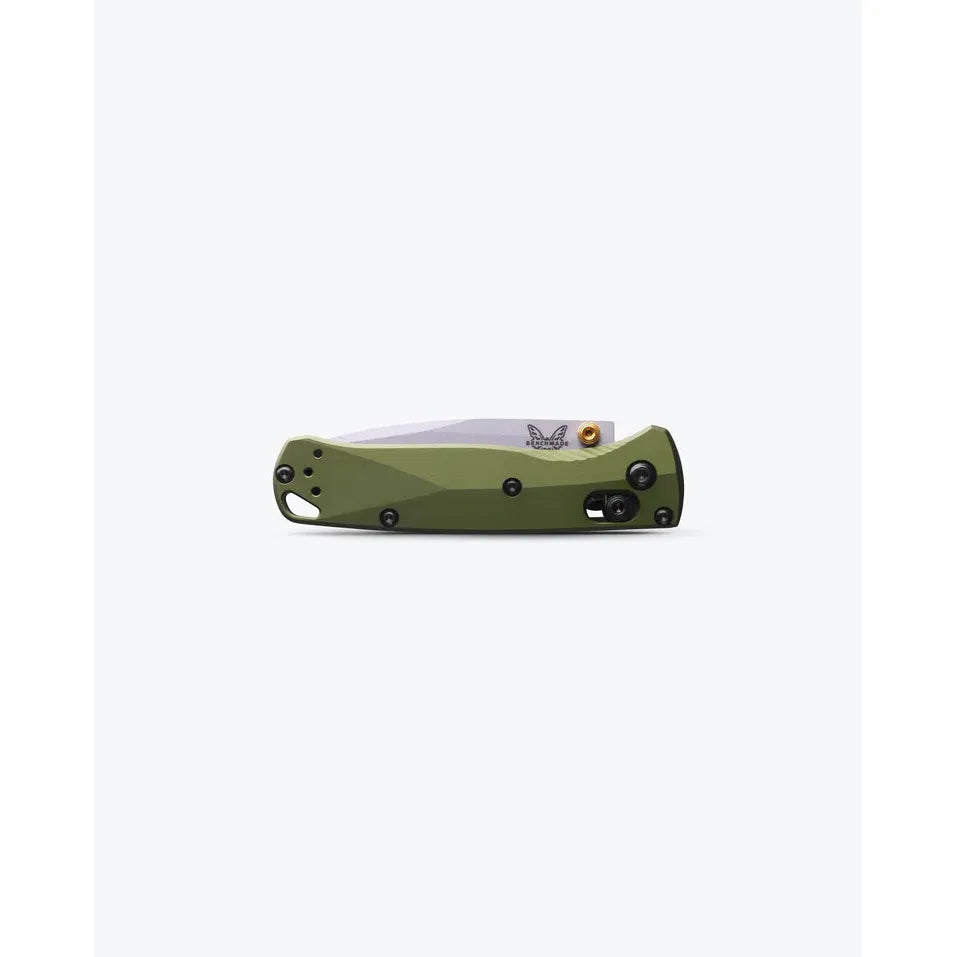 Benchmade Mini Bugout - Woodland Green - Drop-point