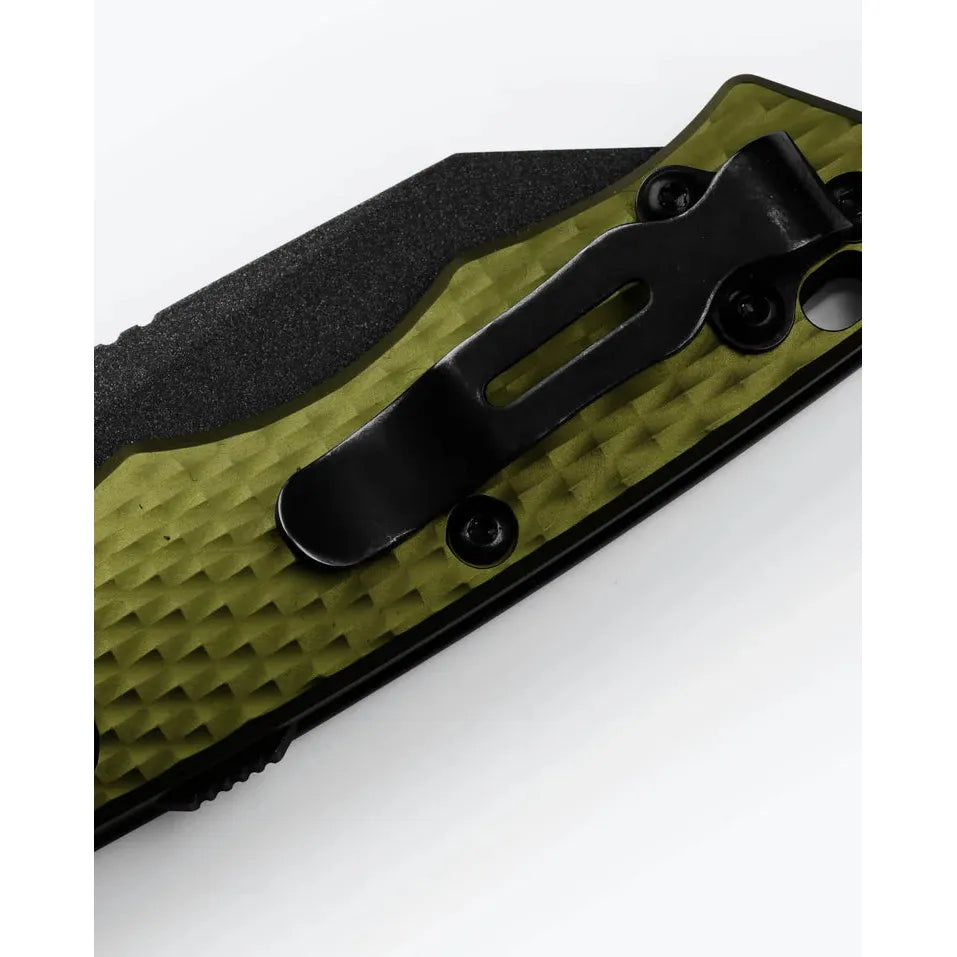 Benchmade Full Immunity - Woodland Green Aluminum - Wharncliffe