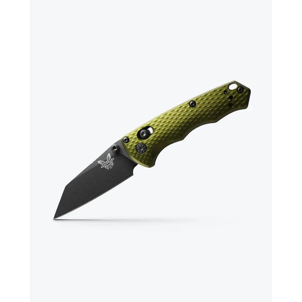 Benchmade Full Immunity - Woodland Green Aluminum - Wharncliffe