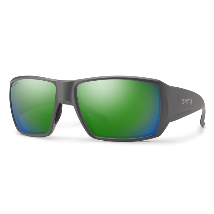 Smith Guides Choice S Matte Cement/ChromaPop Green Mirror