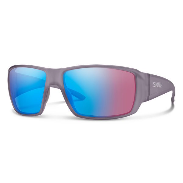 Smith Guide's Choice Sunglasses - Matte Meteorite Crystal/Rose Blue Mirror