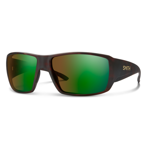 Smith Guide's Choice Matte Tortoise / ChromaPop Glass Polarchromic Brown Green Mirror