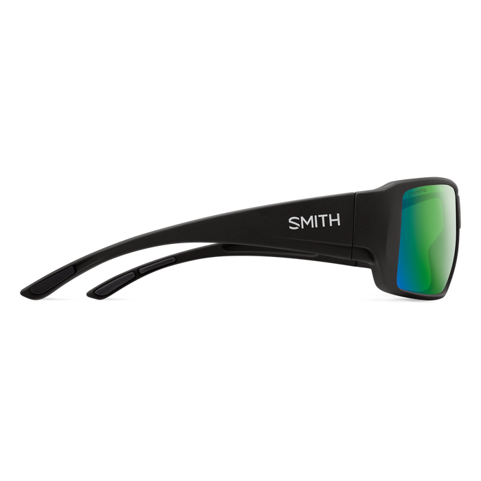 Smith Guide's Choice XL Matte Black / ChromaPop Glass Polarized Green Mirror