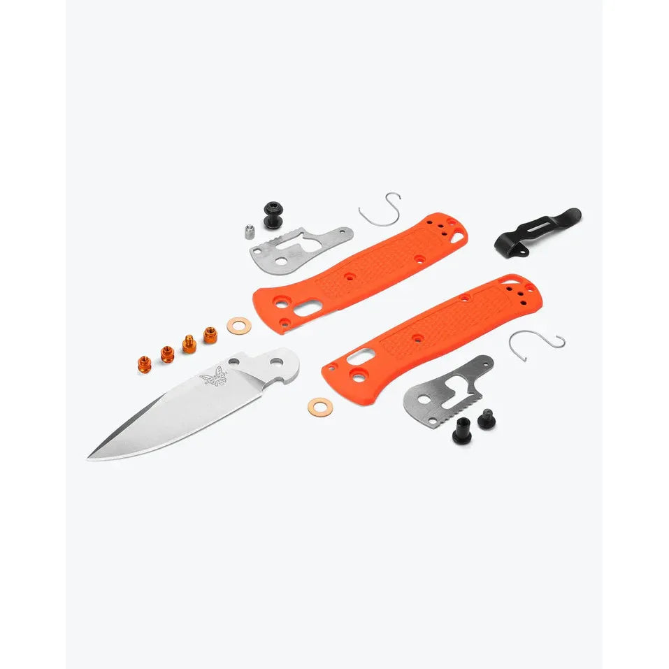 Benchmade Mini Bugout - Orange Grivory - Drop-point