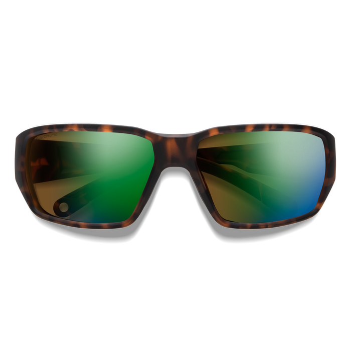 Smith Hookset Matte Tortoise / ChromaPop Glass Polarchromic Brown Green Mirror