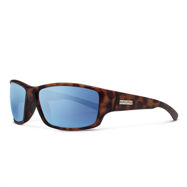 Suncloud Suncloud Hull - Matte Tortoise/Polarized Aqua Mirror.