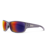 Suncloud Suncloud Hull - Matte Transparent Gray/Polarized Plasma Mirror.