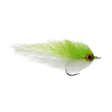 Bisharat's 4age Fish - Chartreuse/White