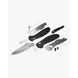 Benchmade Mini Griptilian - Black Grivory - Drop-point
