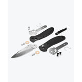 Benchmade Griptilian - Black Grivory - Drop-point