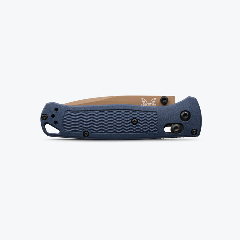 Benchmade Bugout - Crater Blue Grivory - Drop-point