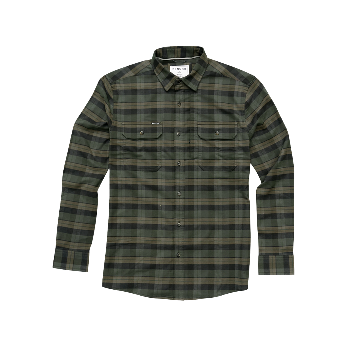 Poncho Poncho Original Flannel Shirt - The Kodiak.