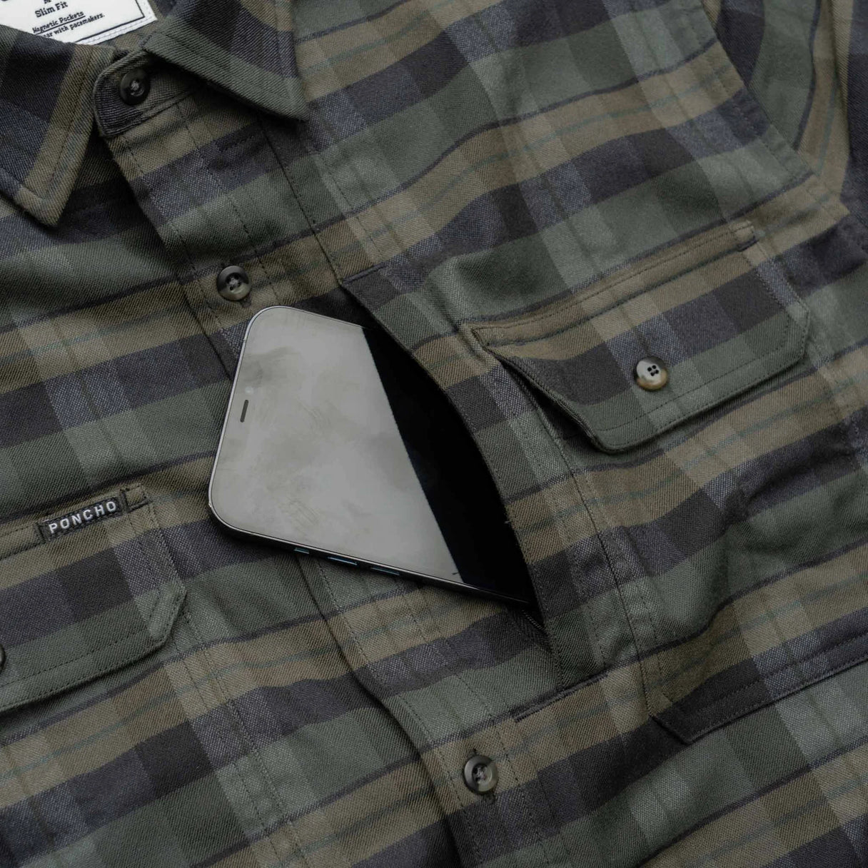 Poncho Poncho Original Flannel Shirt - The Kodiak.
