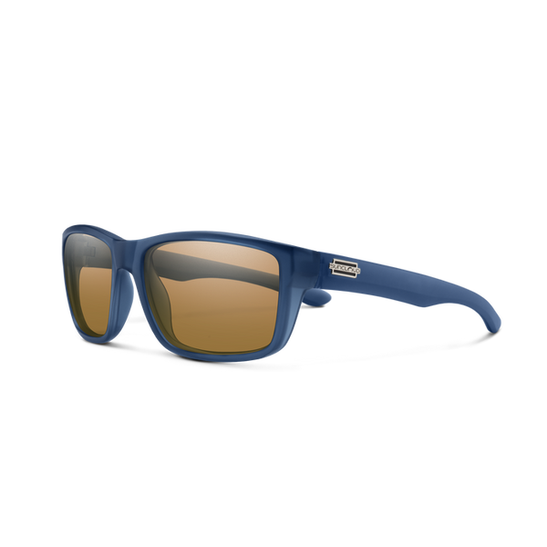 Suncloud Suncloud Mayor - Matte Crystal Denim/Polarized Brown.