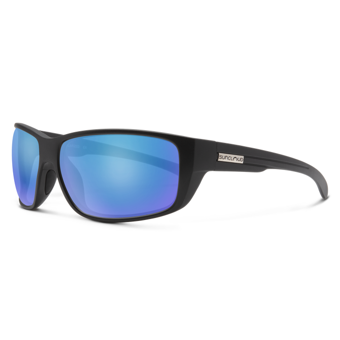 Milestone Matte Black/Polar Blue Mirror