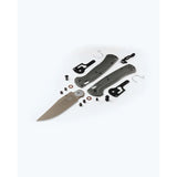 Benchmade Taggedout - Deep Olive Grivory