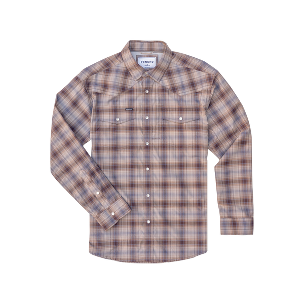 Poncho Western Shirt - The Muleshoe