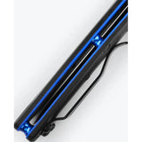 Benchmade Mini Osborne - Black & Blue G10 - Reverse Tanto