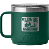 YETI Rambler 14oz Ceramic Lining Mug 2.0 with Magslide Lid - Black Forest Green