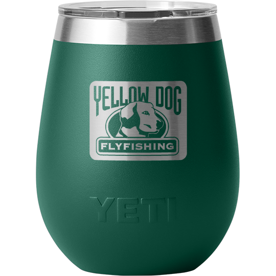 YETI Rambler 10oz Wine Tumbler with Magslide Lid - Black Forest Green