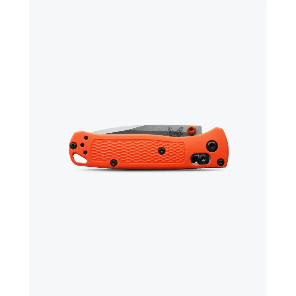 Benchmade Mini Bugout - Orange Grivory - Drop-point