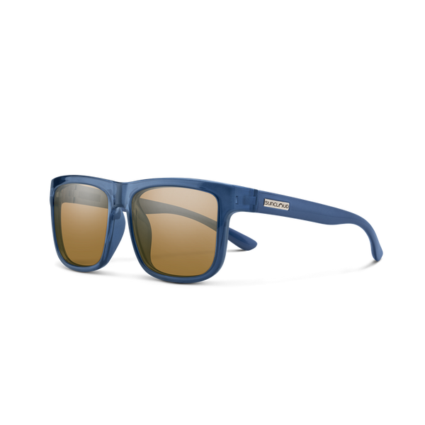 Suncloud Suncloud Quiver - Matte Crystal Denim/Polarized Brown.