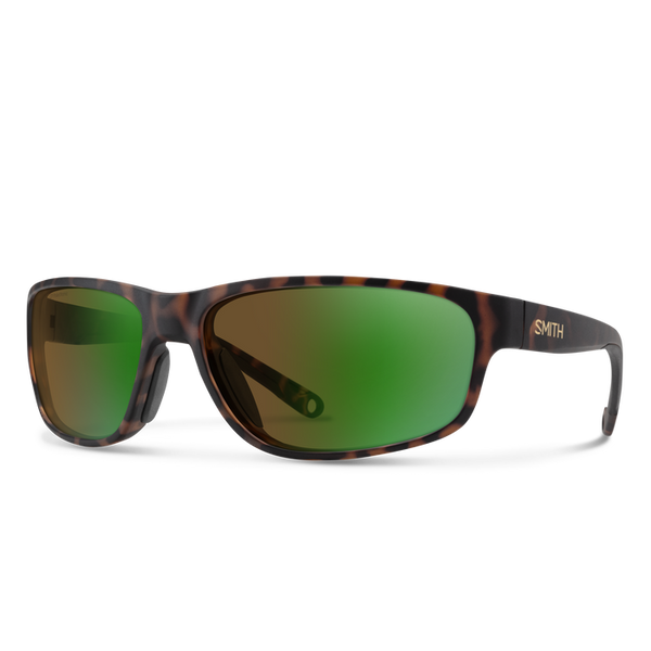 Smith Smith Redding 2 - Matte Tortoise/Brown Green Mirror - ChromaPop.