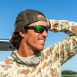 Smith Redding 2 Sunglasses - Matte Tortoise/Brown Green Mirror Glass