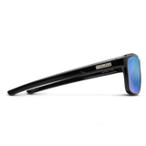 Suncloud Respek - Black/Polarized Blue Mirror