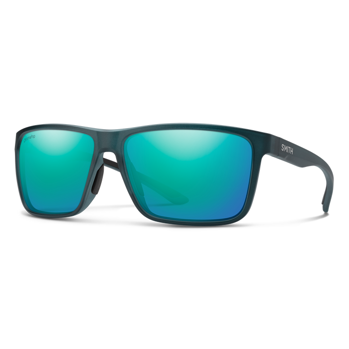 Smith Riptide Matte Pacific Crystal / ChromaPop Glass Polarized Opal Mirror