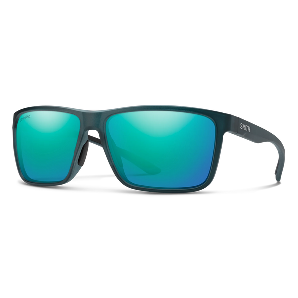 Smith Optics Riptide Sunglasses - Matte Pacific Crystal/Opal Mirror
