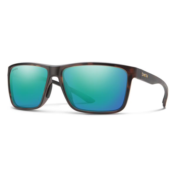 Smith Smith Riptide Matte Tortoise/ChromaPop Polarized Opal Mirror.