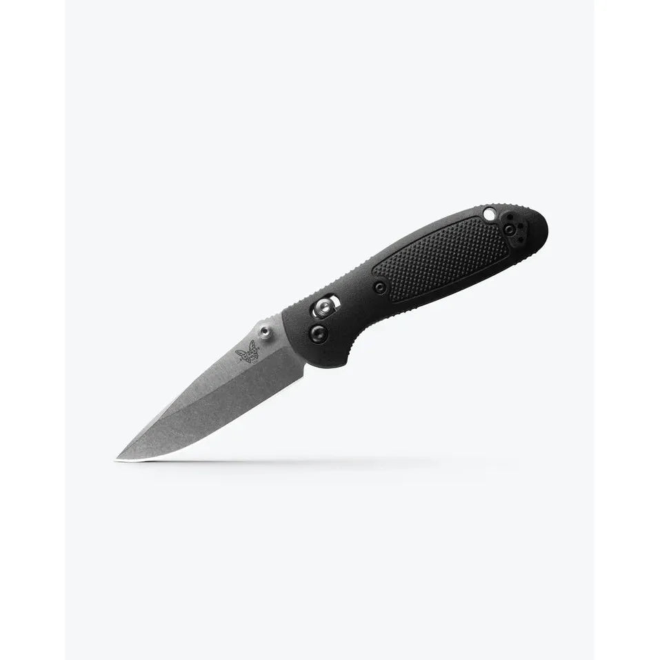 Benchmade Mini Griptilian - Black Grivory - Drop-point