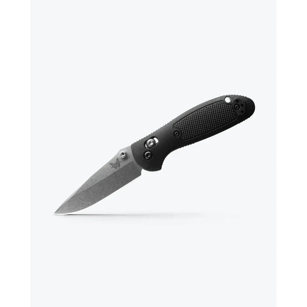 Benchmade Mini Griptilian - Black Grivory - Drop-point
