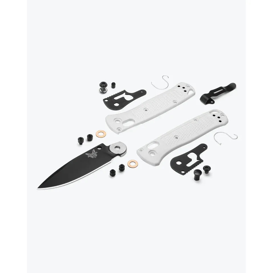 Benchmade Mini Bugout - White Grivory - Drop-point