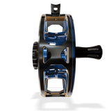 Abel SDX Ported - Black / Blue Spool - Size 9/11