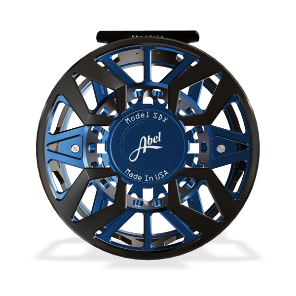 Abel SDX Ported - Black / Blue Spool - Size 12/14