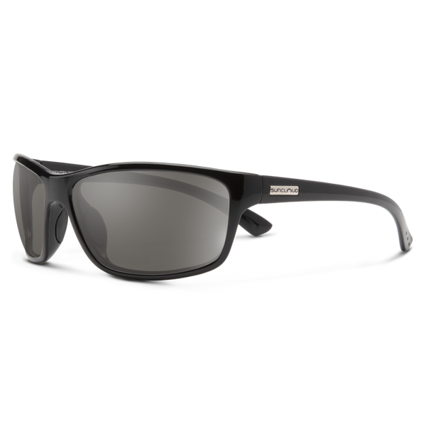 Suncloud Sentry Polarized Sunglasses - Black / Polar Gray