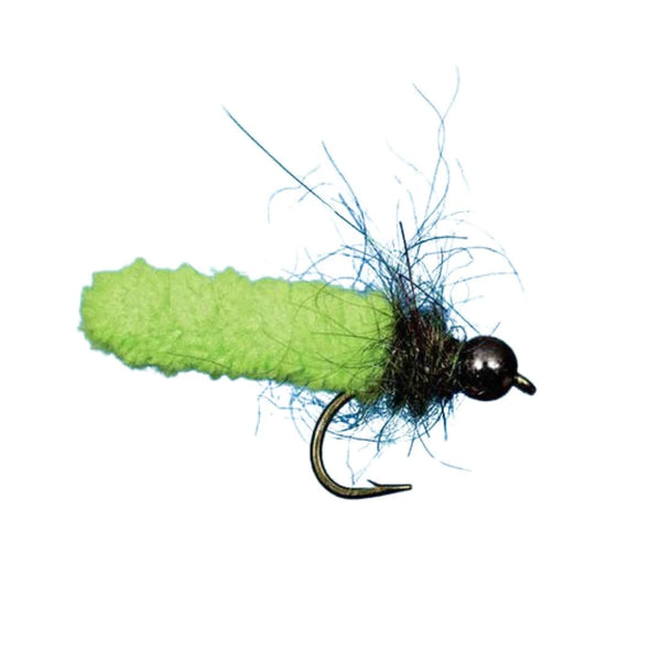 Solitude Bead Head Mop Fly - Chartreuse.