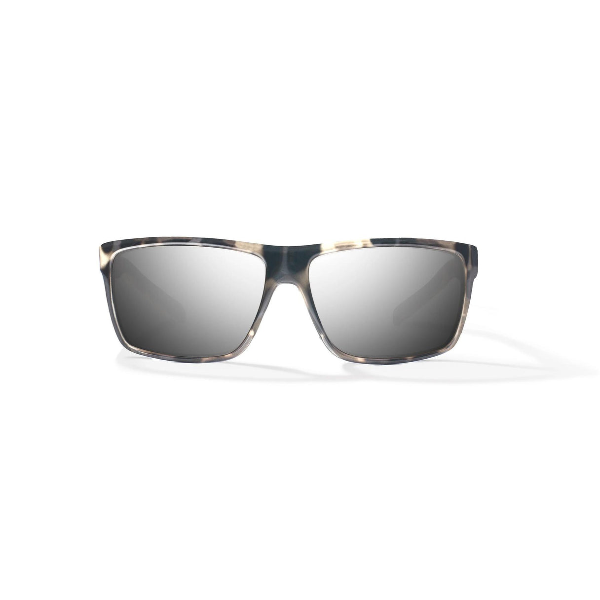 Bajio SIGS Sunglasses - Ivory Rock Gloss/Silver Mirror Glass