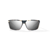 Bajio SIGS Sunglasses - Ivory Rock Gloss/Silver Mirror Glass