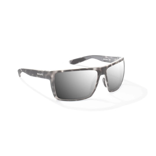 Bajio STILTSVILLE Sunglasses - Gray Rock Matte/Silver Mirror Glass
