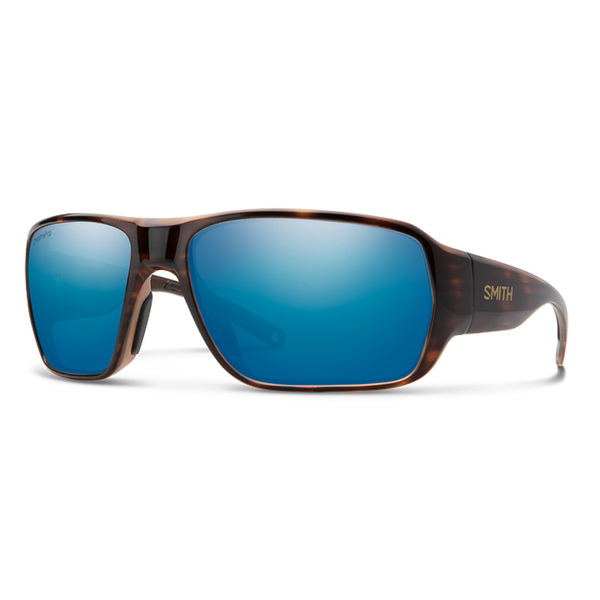 Smith Castaway Tortoise/ChromaPop Glass Blue Mirror