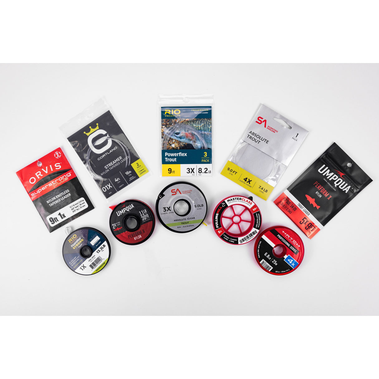 India Leader/Tippet Assortment