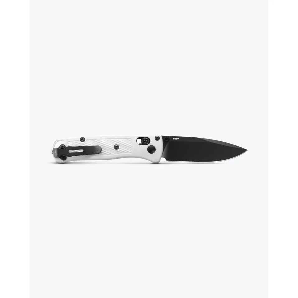 Benchmade Mini Bugout - White Grivory - Drop-point