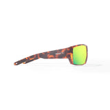 Bajio VEGA Brown Tort Matte / Green Mirror Glass