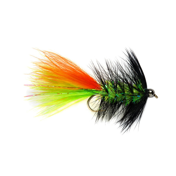 Fulling Mill Shimmer Bugger - Fire Tiger.
