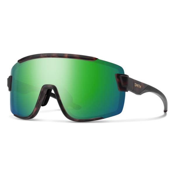 Smith Smith Wildcat - Matte Tortoise/Green Mirror - ChromaPop.