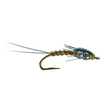 Tungsten Bead Slim Shady - Olive - Size 22