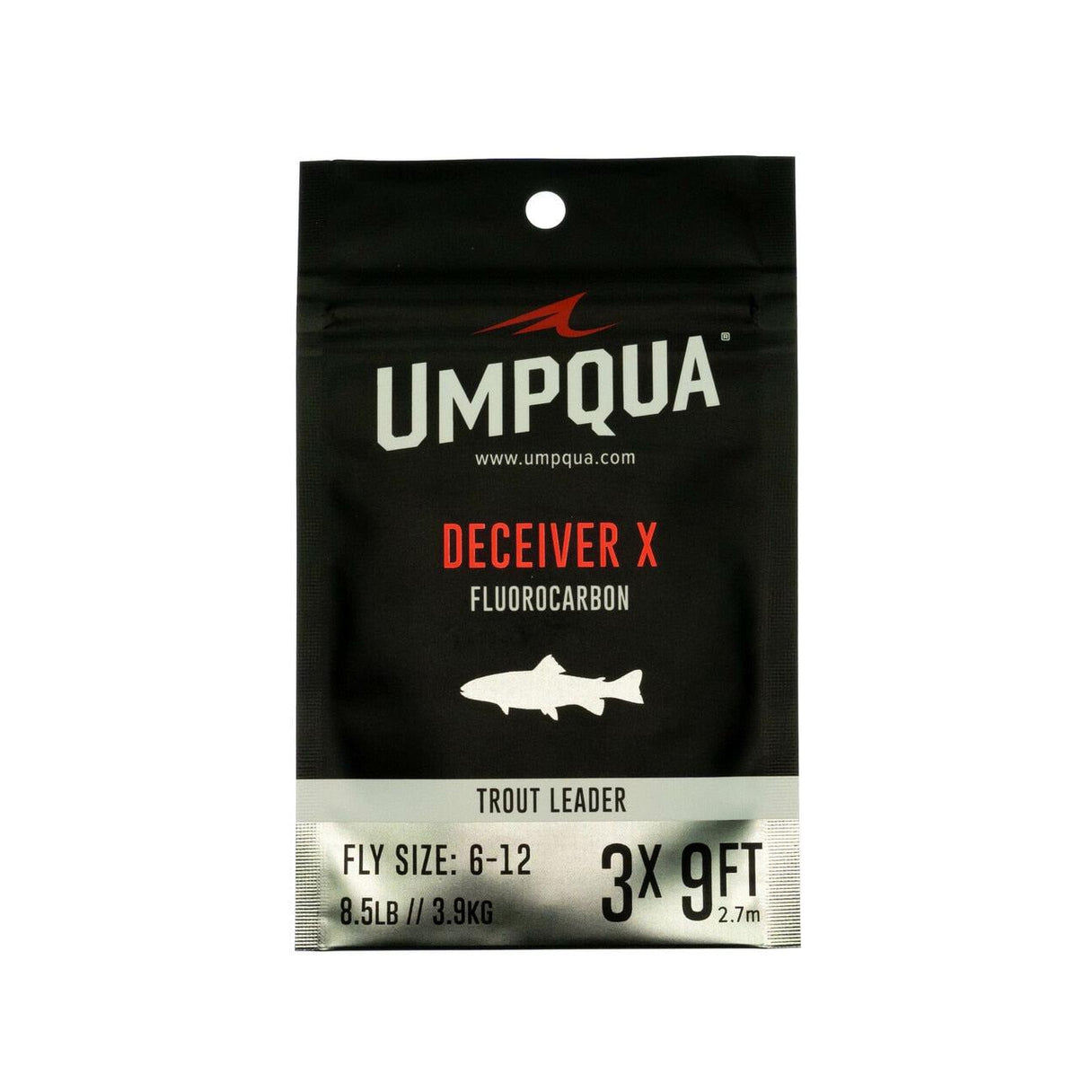 Umpqua Deceiver x Fluorocarbon 9' Leader 5X